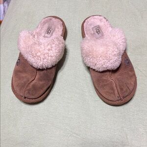 UGG Tan Shearling Slippers